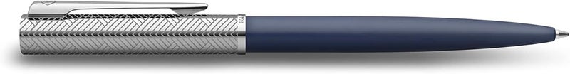Waterman Allure Deluxe Ballpoint Pen - Medium Point, 0.7 mm, Blue Lacquer Barrel, Blue Ink - Image 1
